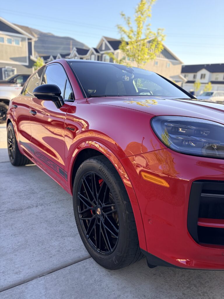 Ceramic coating applied by Gleam Mobile Detailing In Utah County